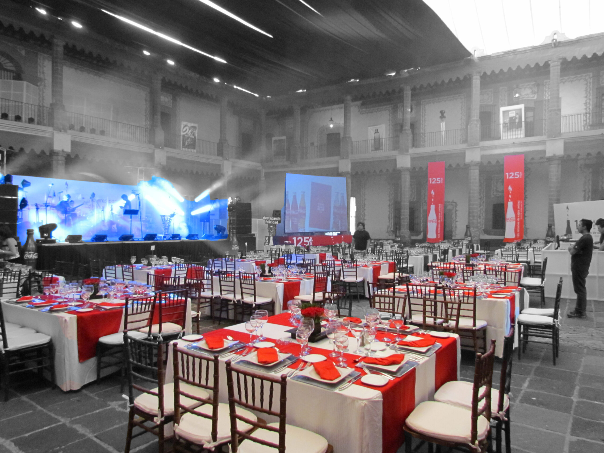 Producción de evento 100 años Coca Cola Producción de evento 100 años Coca Cola